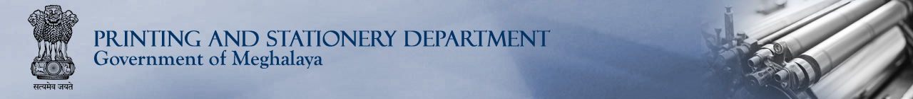 Printing and Stationery Department Banner